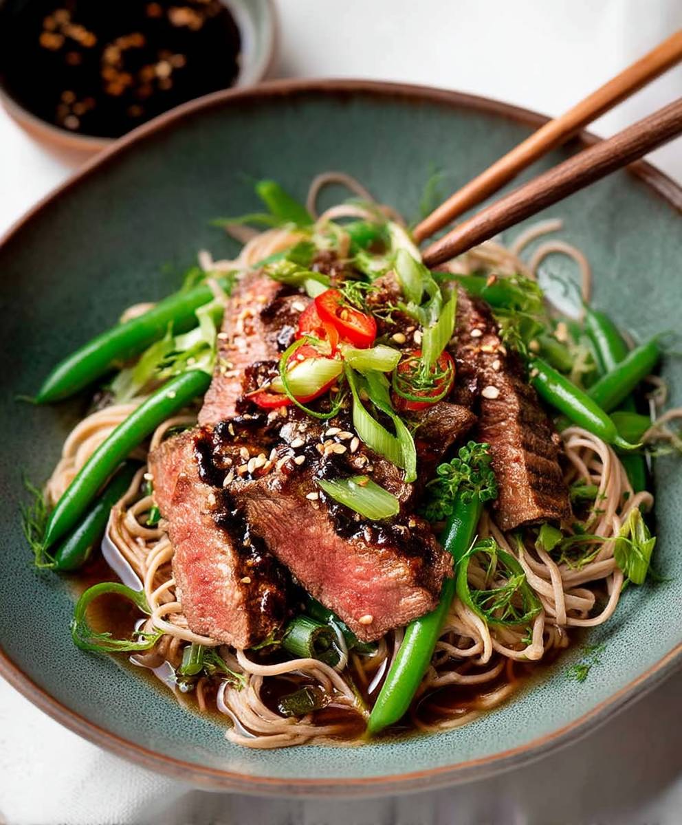 Beef Soba Noodles