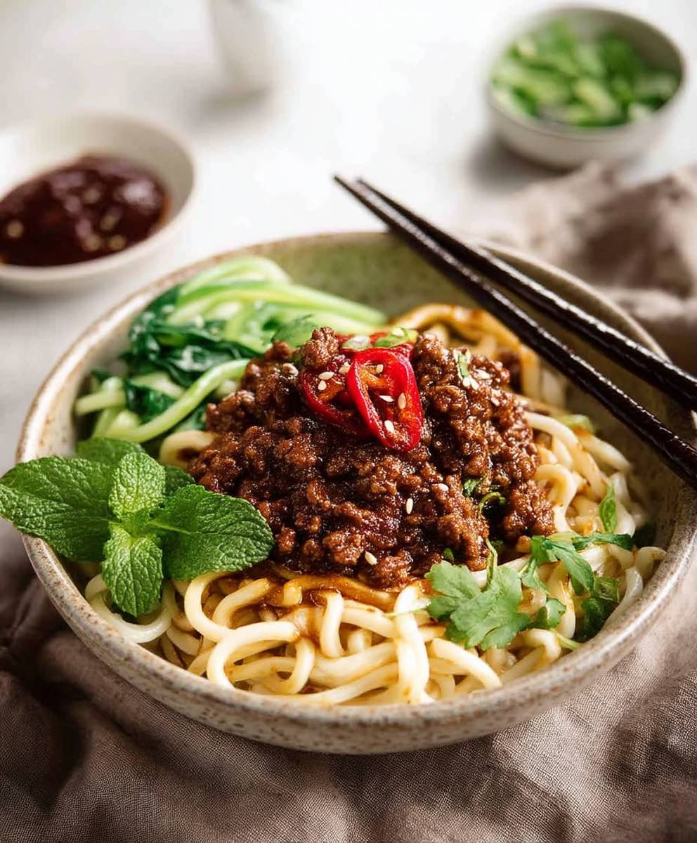 Pork Mince Noodles