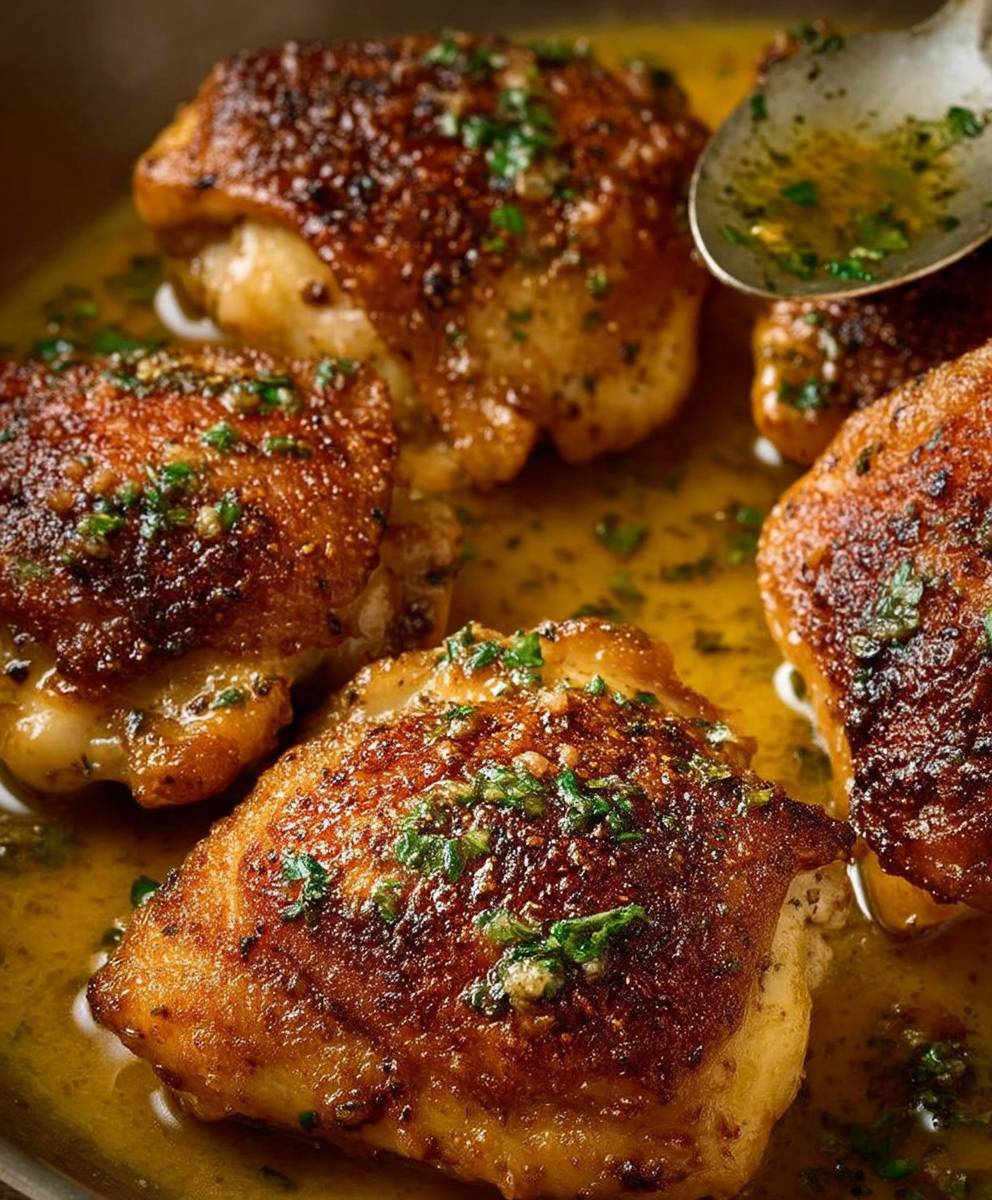 Garlic Chicken Thighs