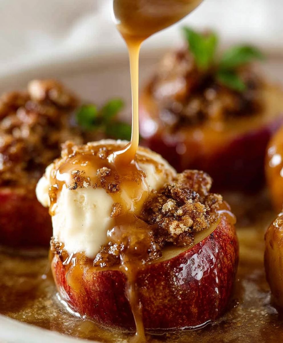 Caramel Baked Apples