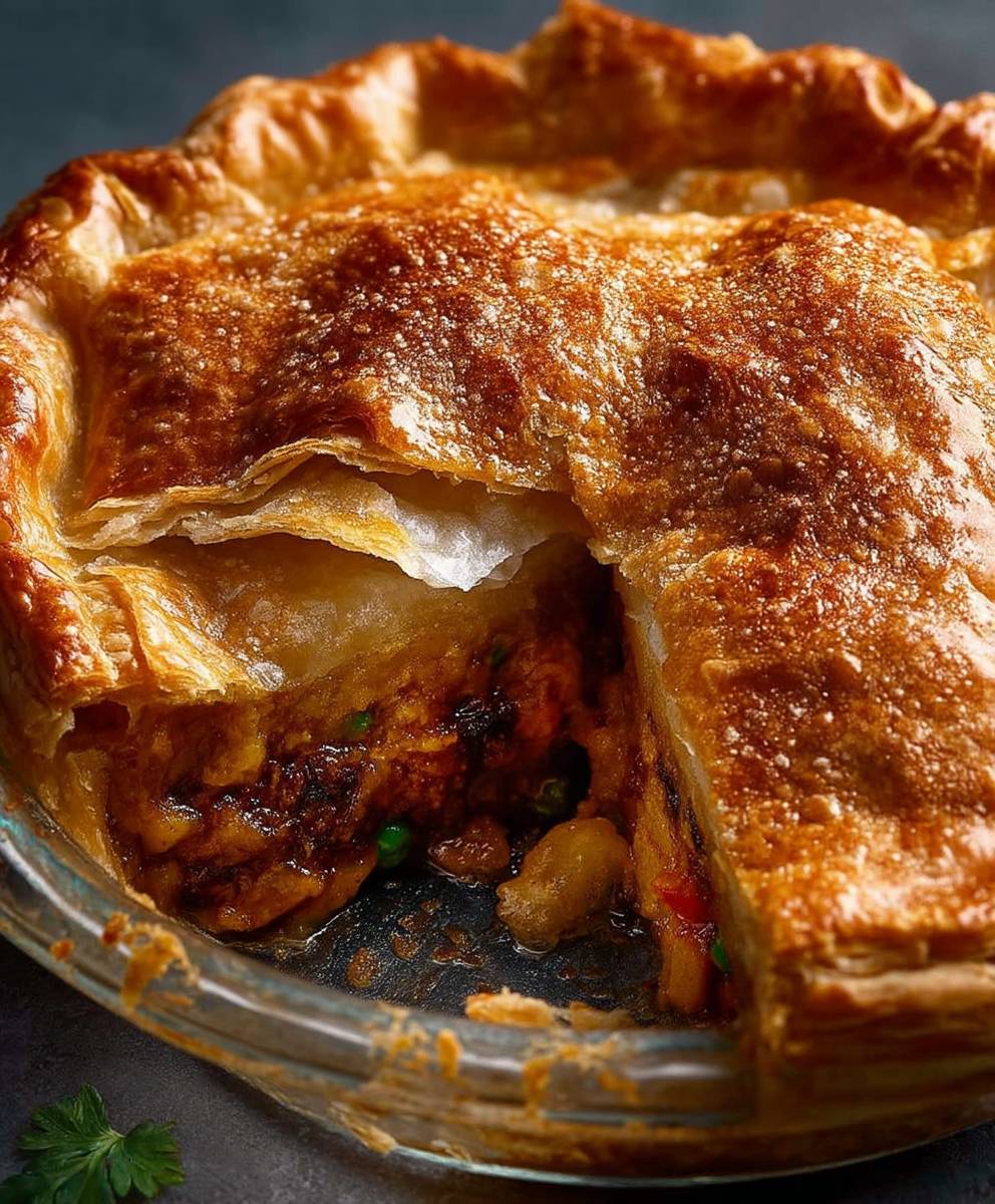Vegetable Samosa Pie