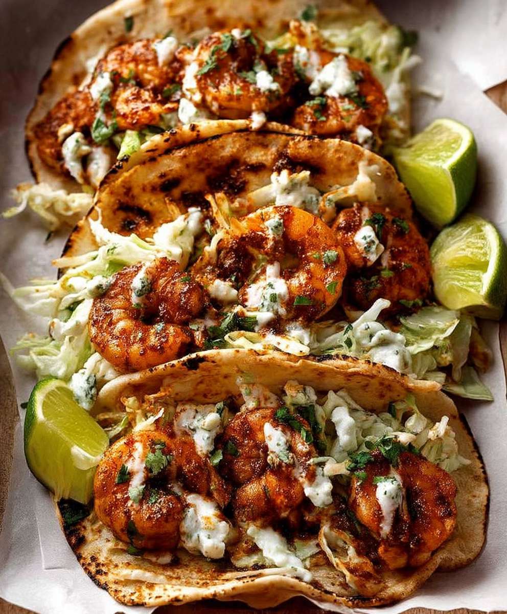 Shrimp tacos
