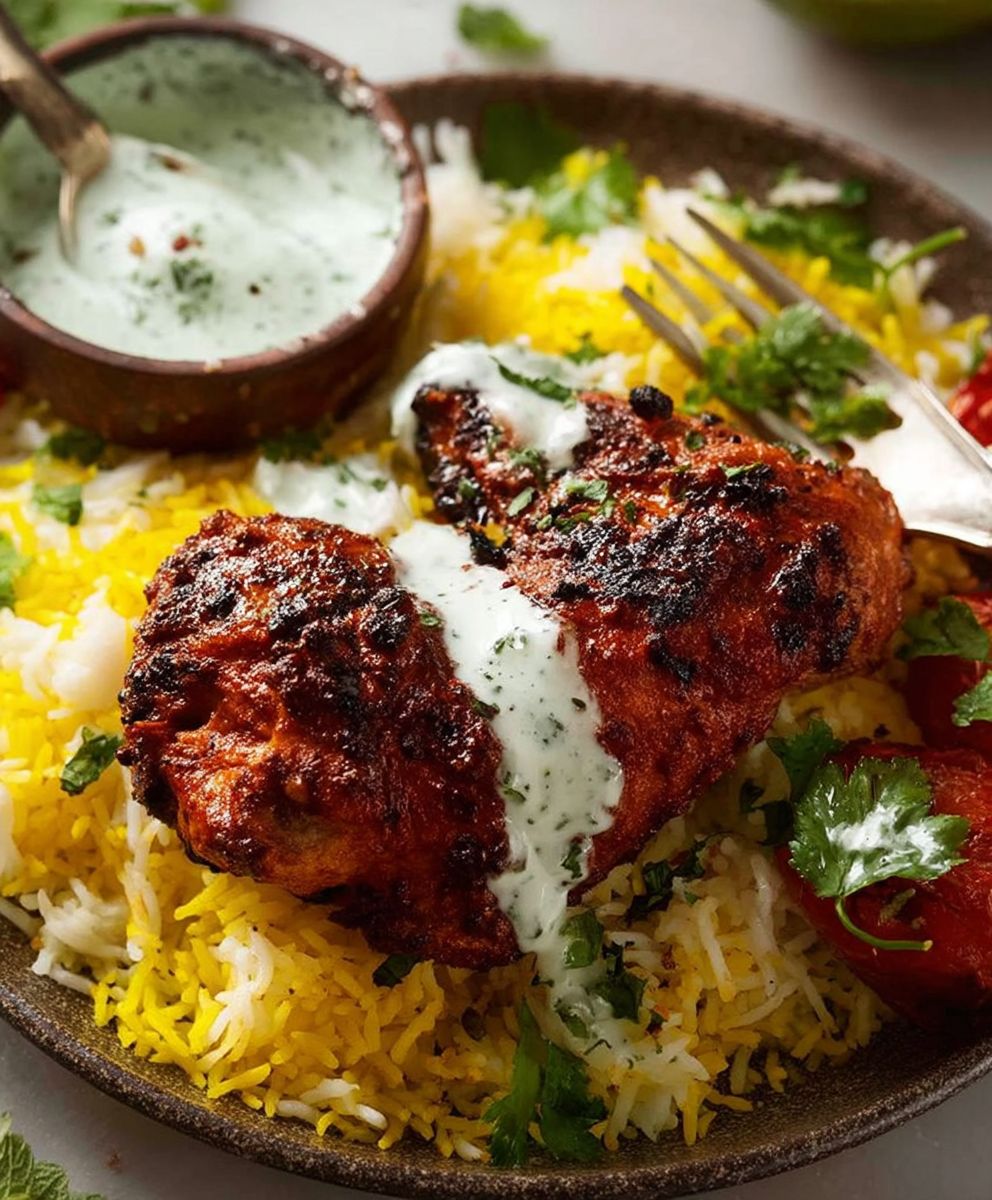 Oven Baked Tandoori Chicken