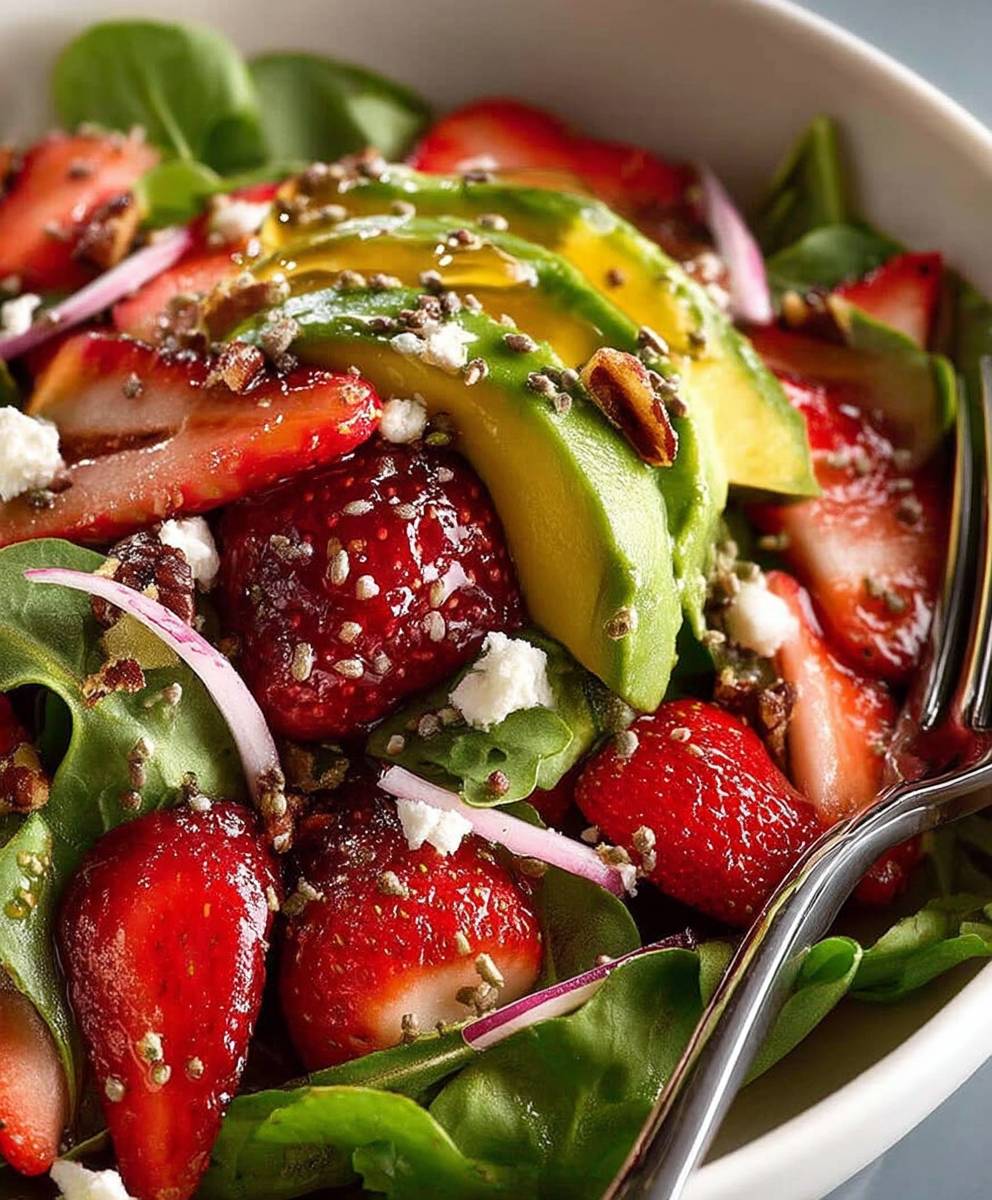 Strawberry Avocado Salad