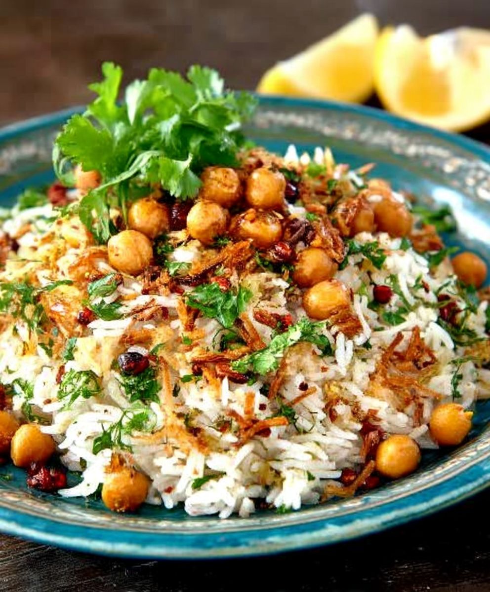 Chickpea Rice Pilaf