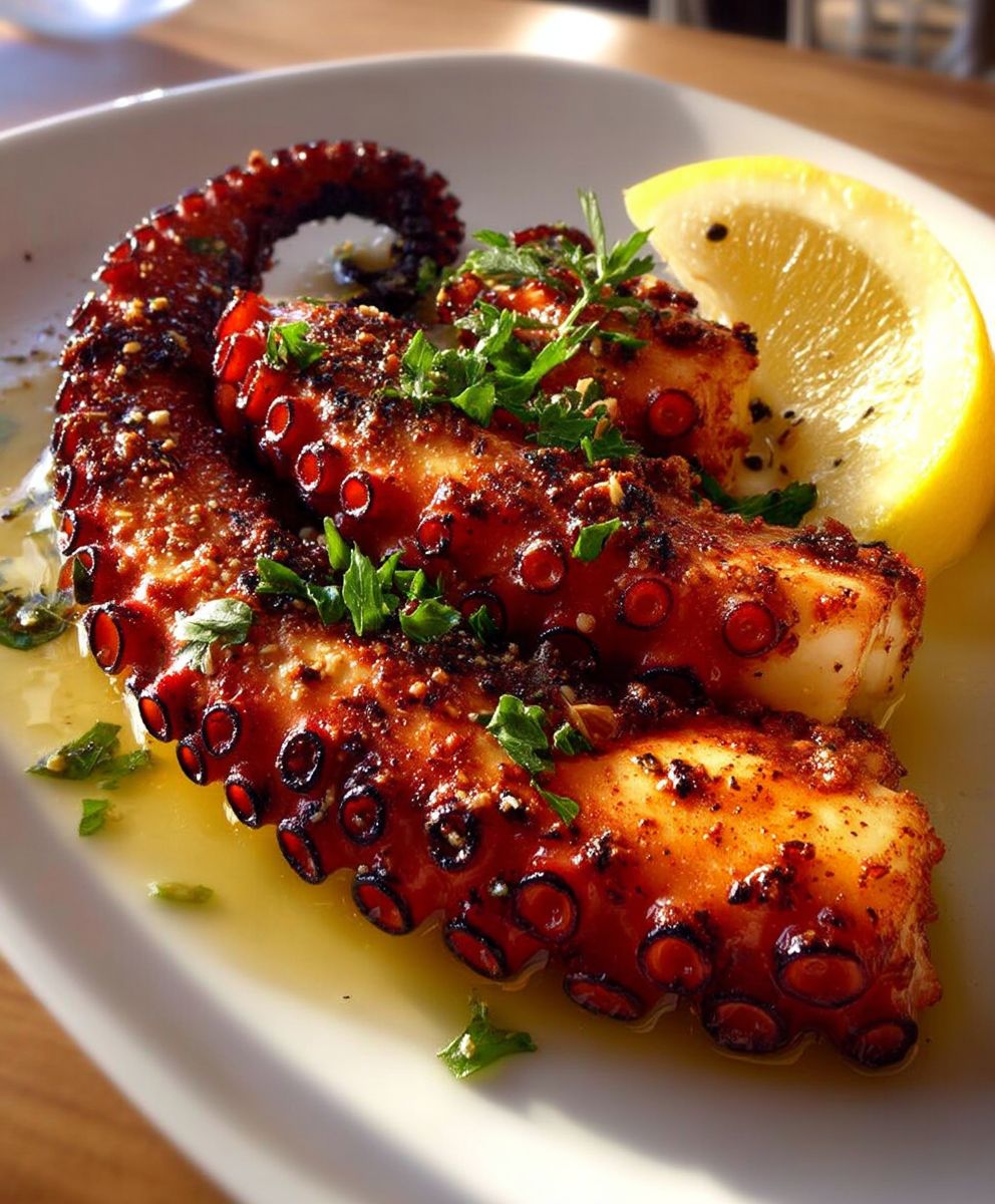 Grilled Octopus Seafood