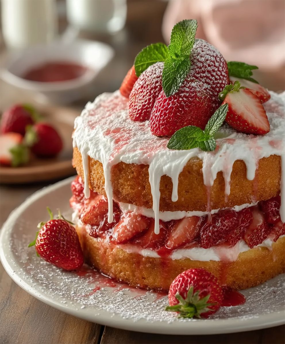 Strawberry Cake