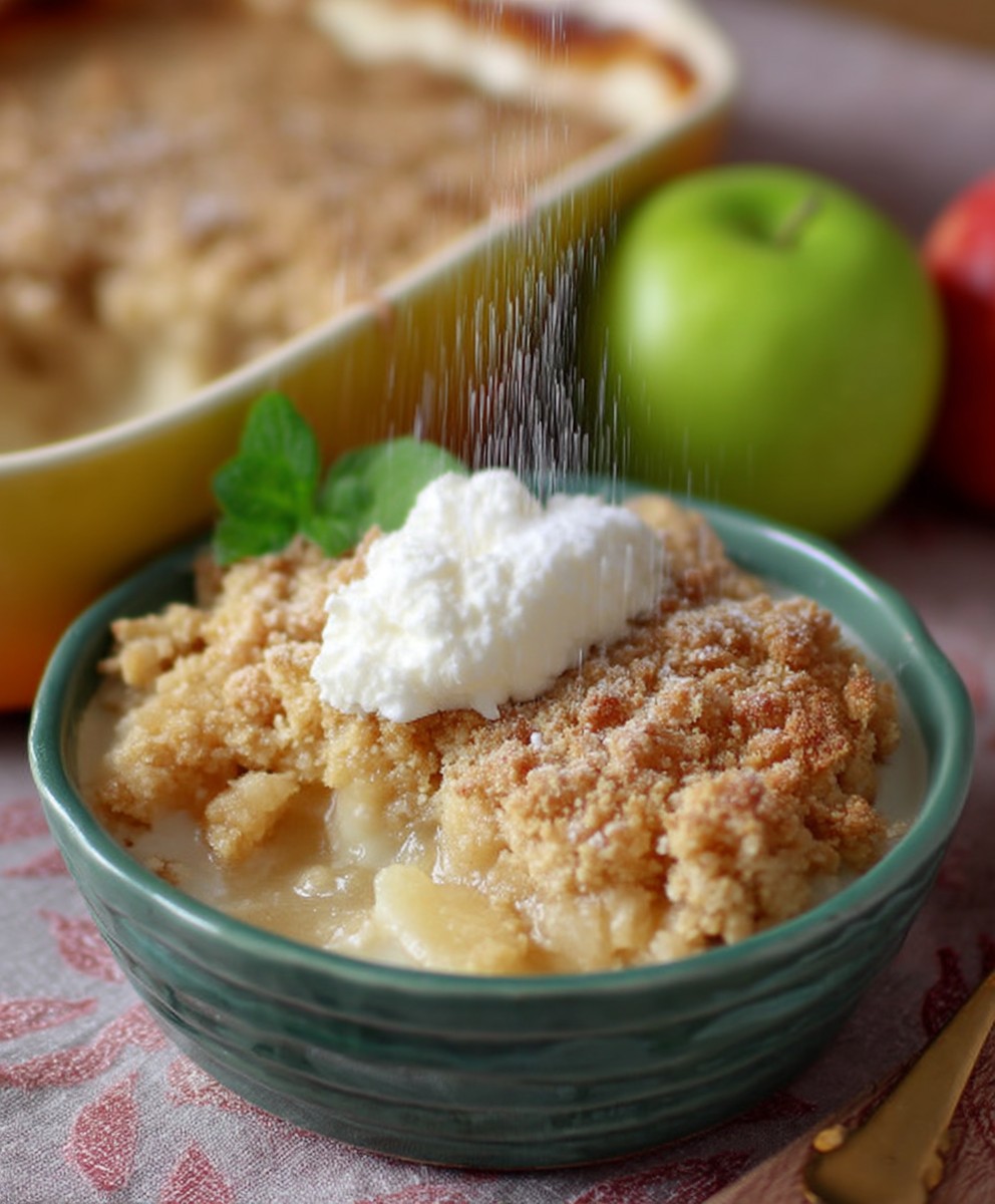 Apple Crumble 3 Ingredient