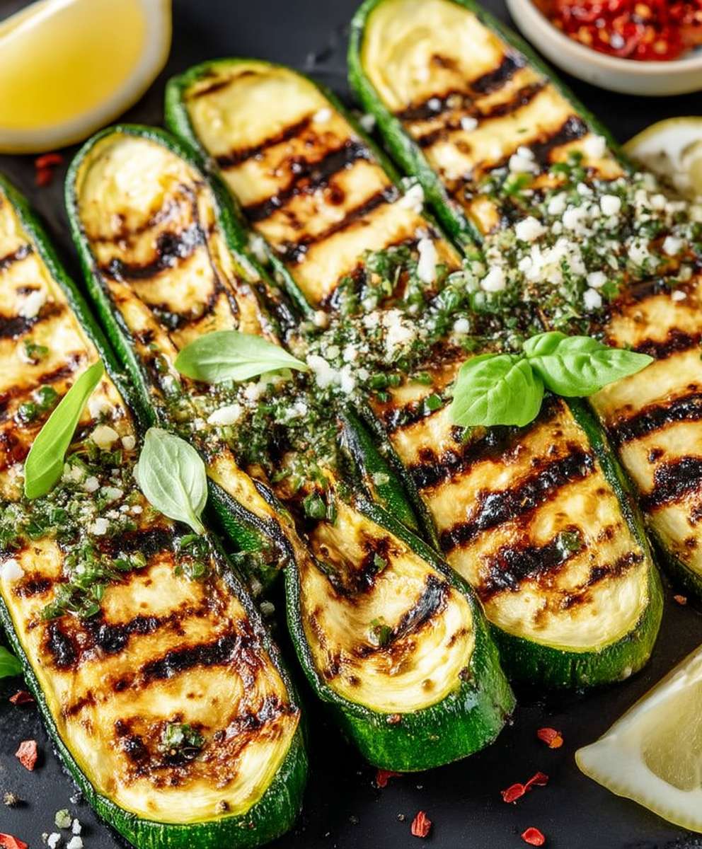Grilled Zucchini Tart