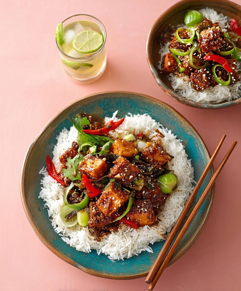 Kung pao tofu
