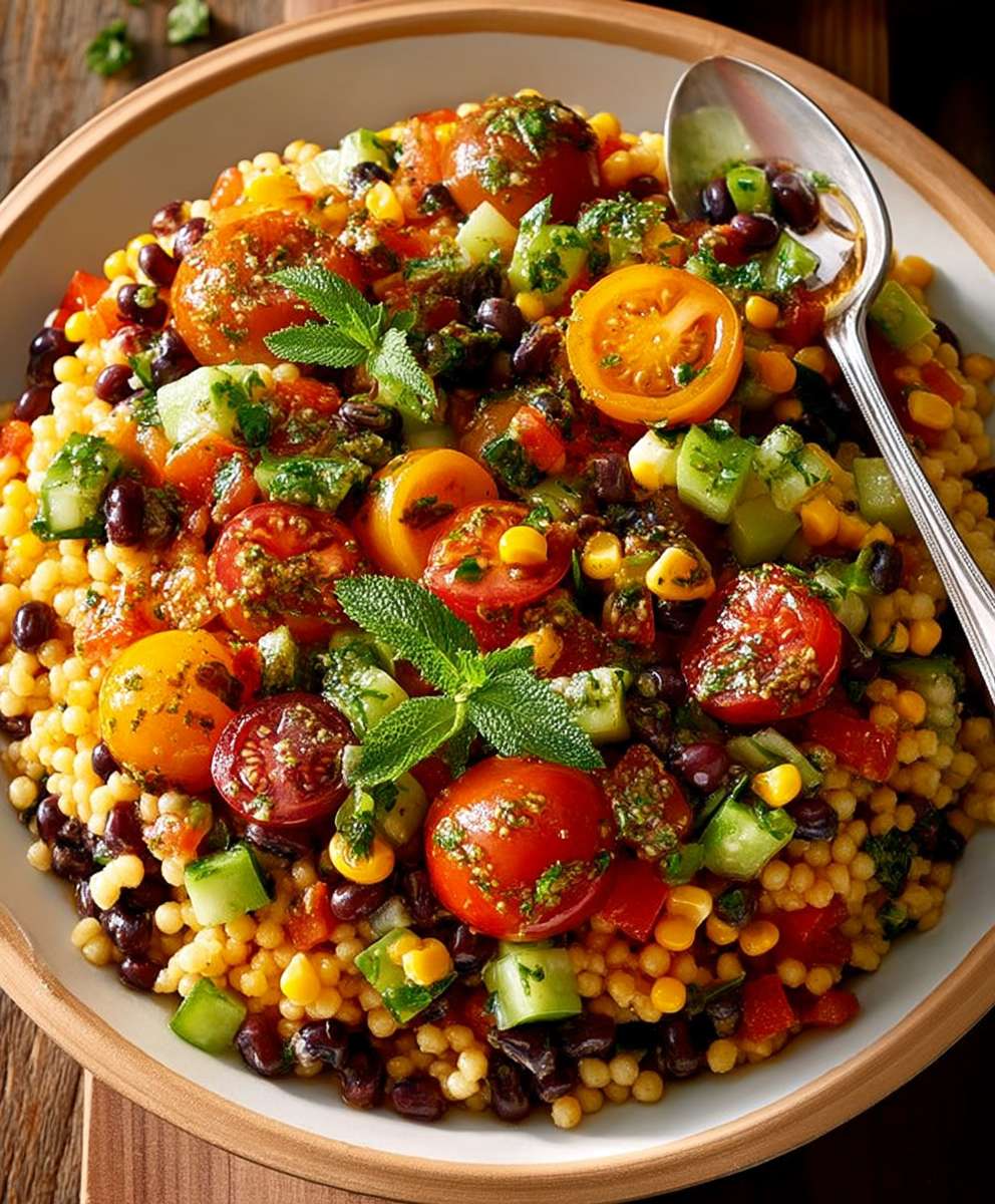 Cowboy Caviar Couscous