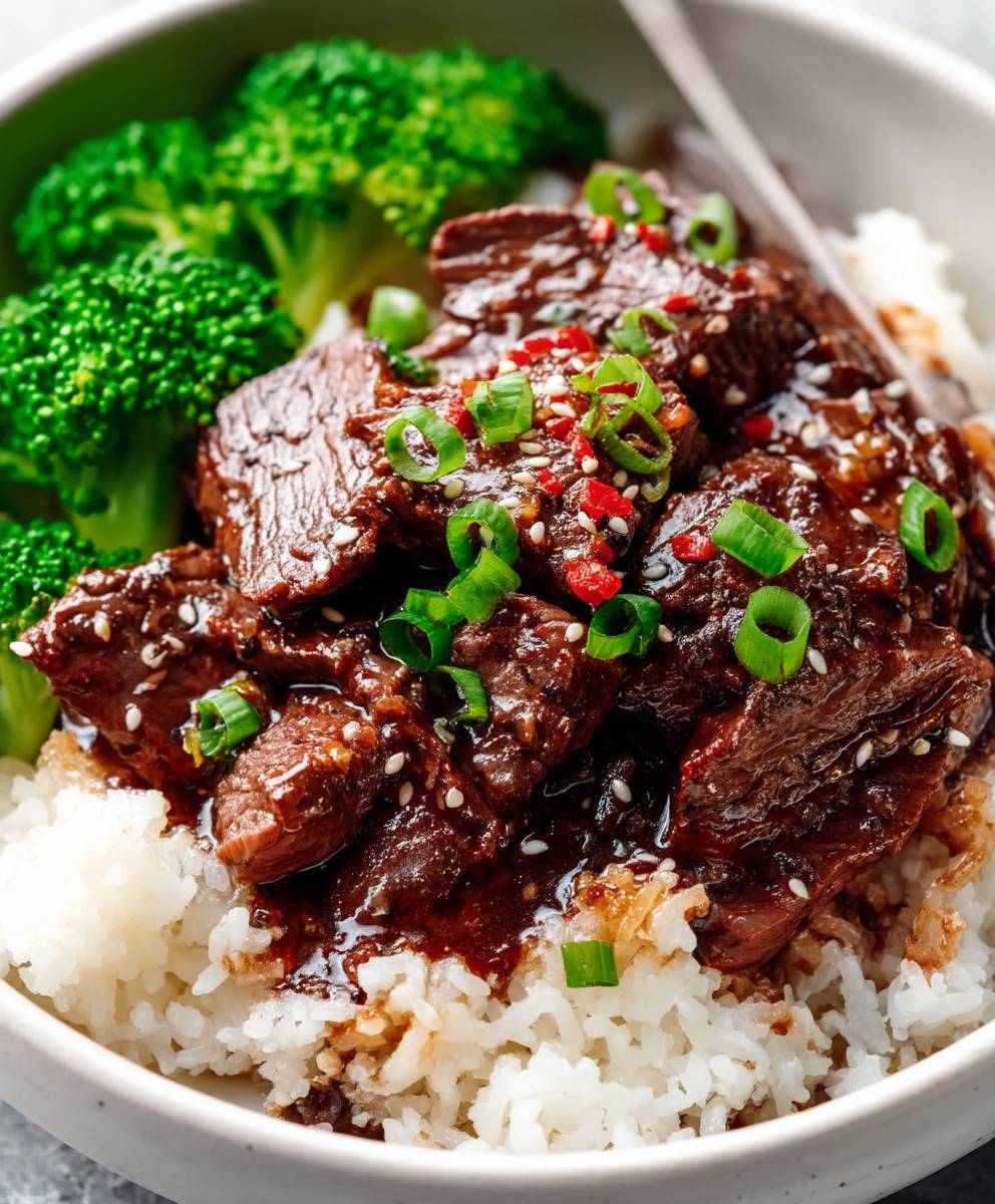 Korean slow cooker beef