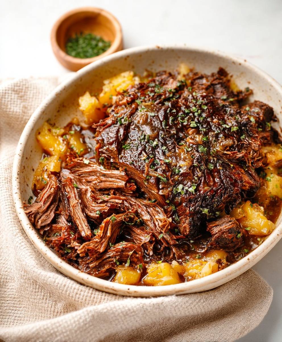 Garlic Pot Roast