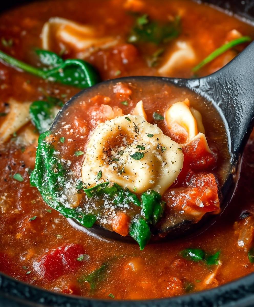 Tortellini Soup Slow Cooker
