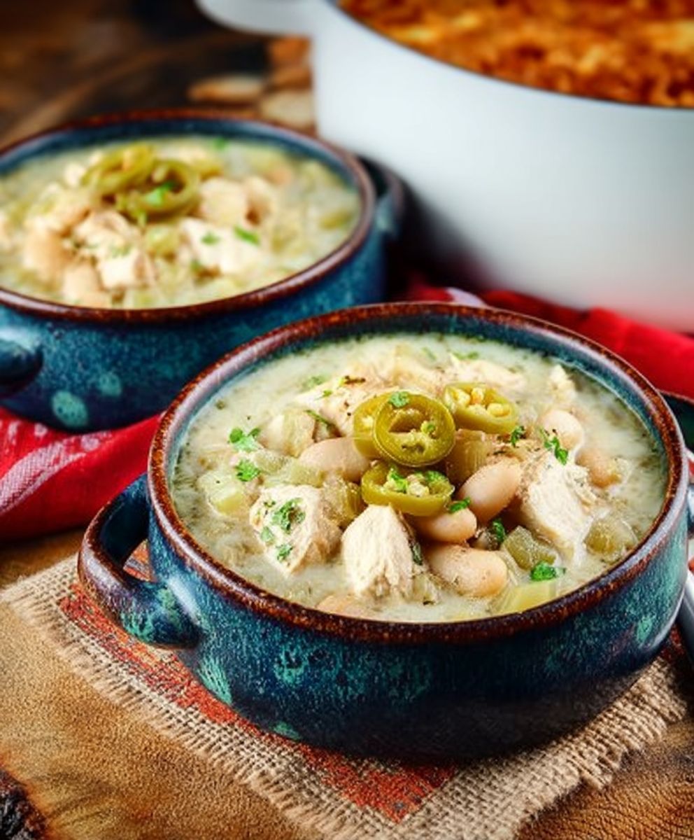 White chicken chili