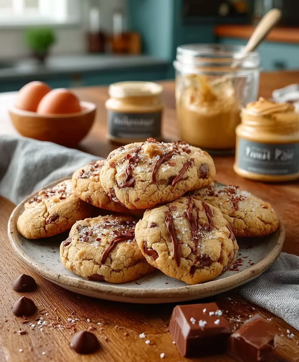Peanut Butter Egg Cookies