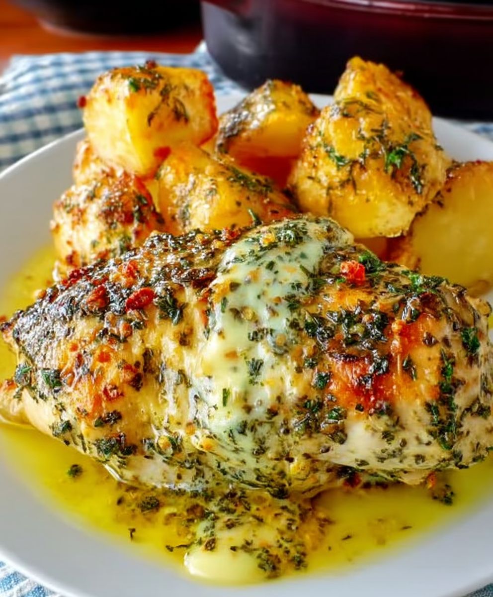 Garlic butter chicken
