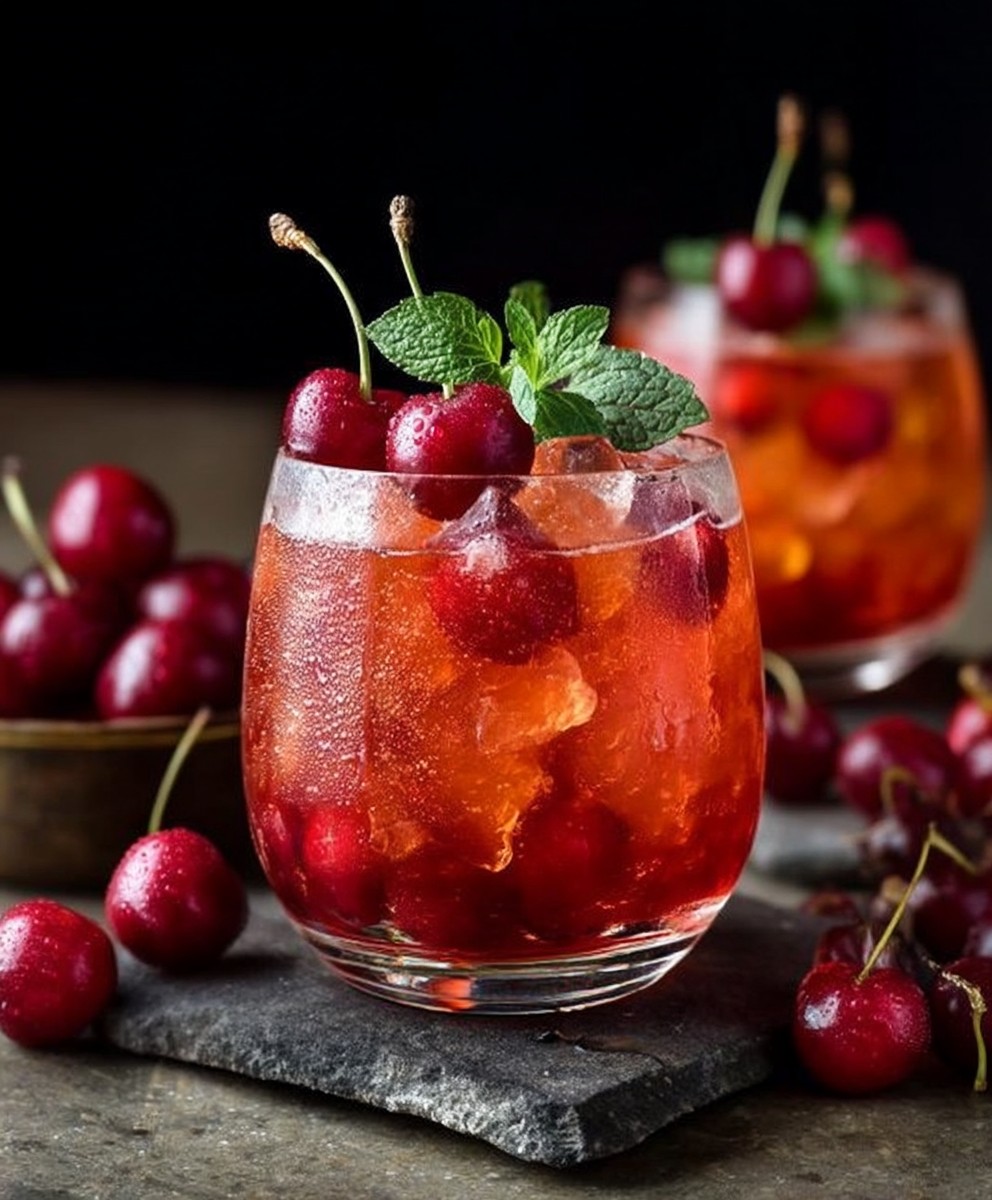 Bourbon Cherry Old Fashioned