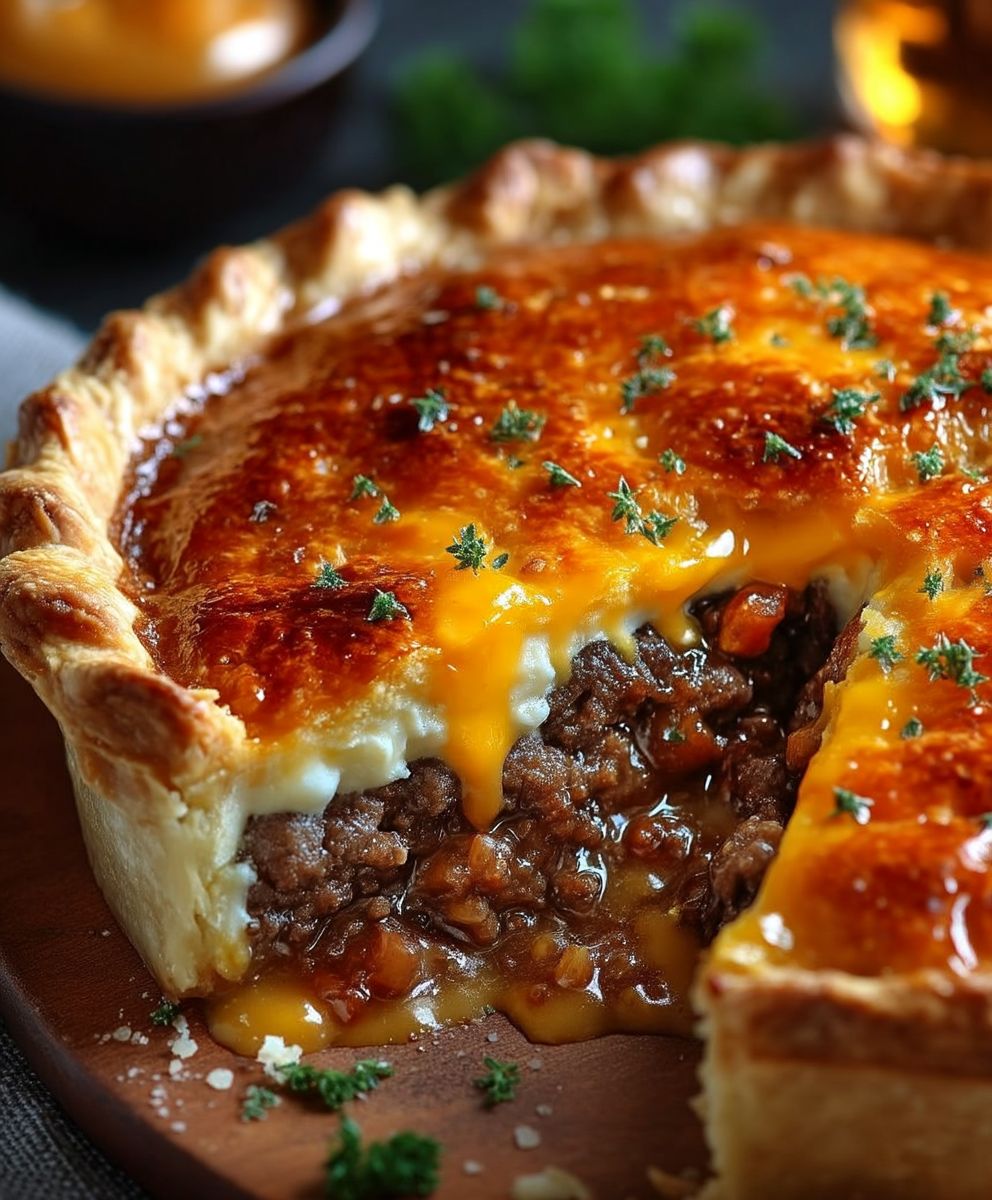 Cheeseburger Delight Pie
