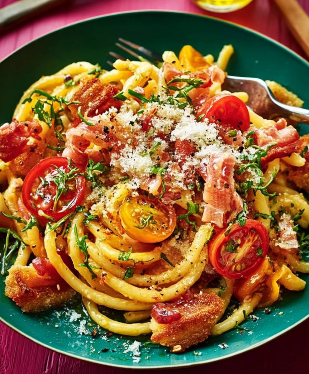 Ploughmans pasta
