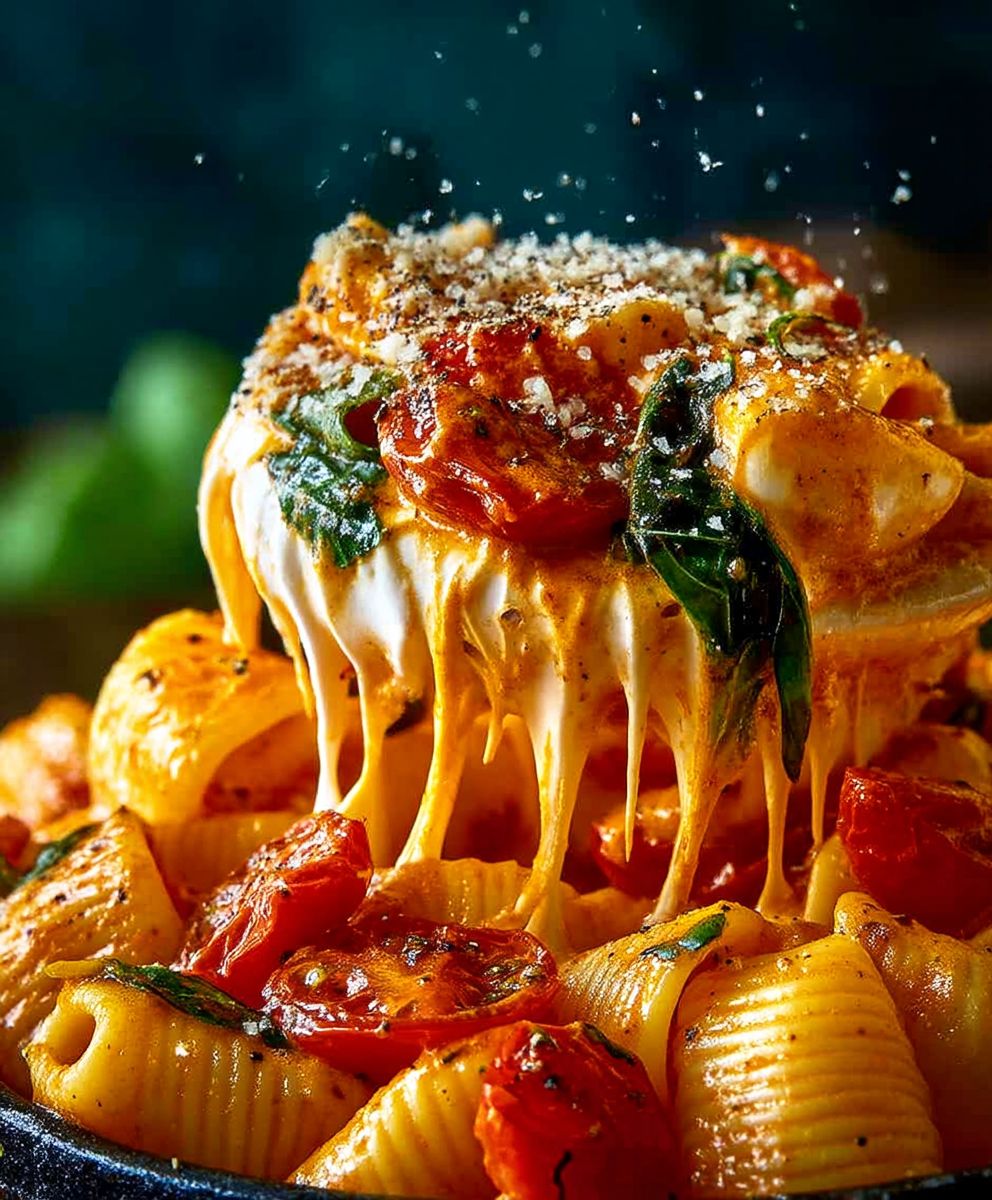 Creamy Caprese Pasta