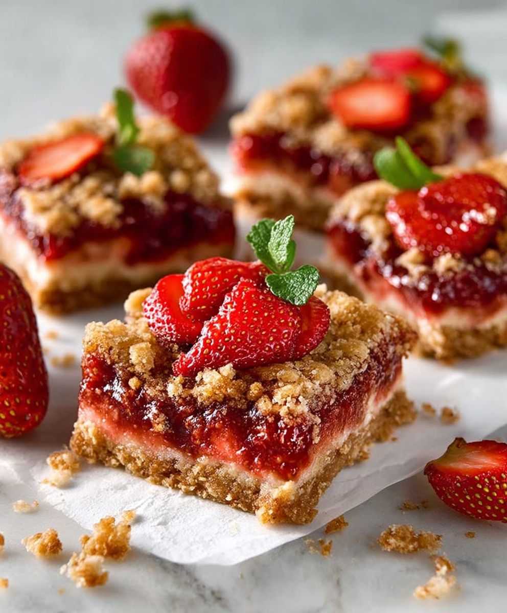 Strawberry bars