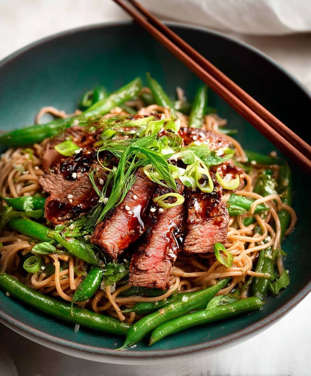 Beef Soba Noodles