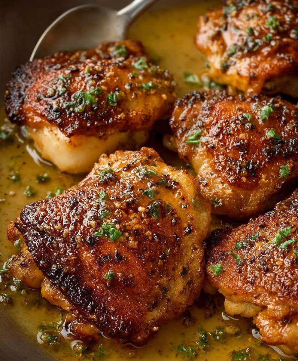 Garlic Chicken Thighs