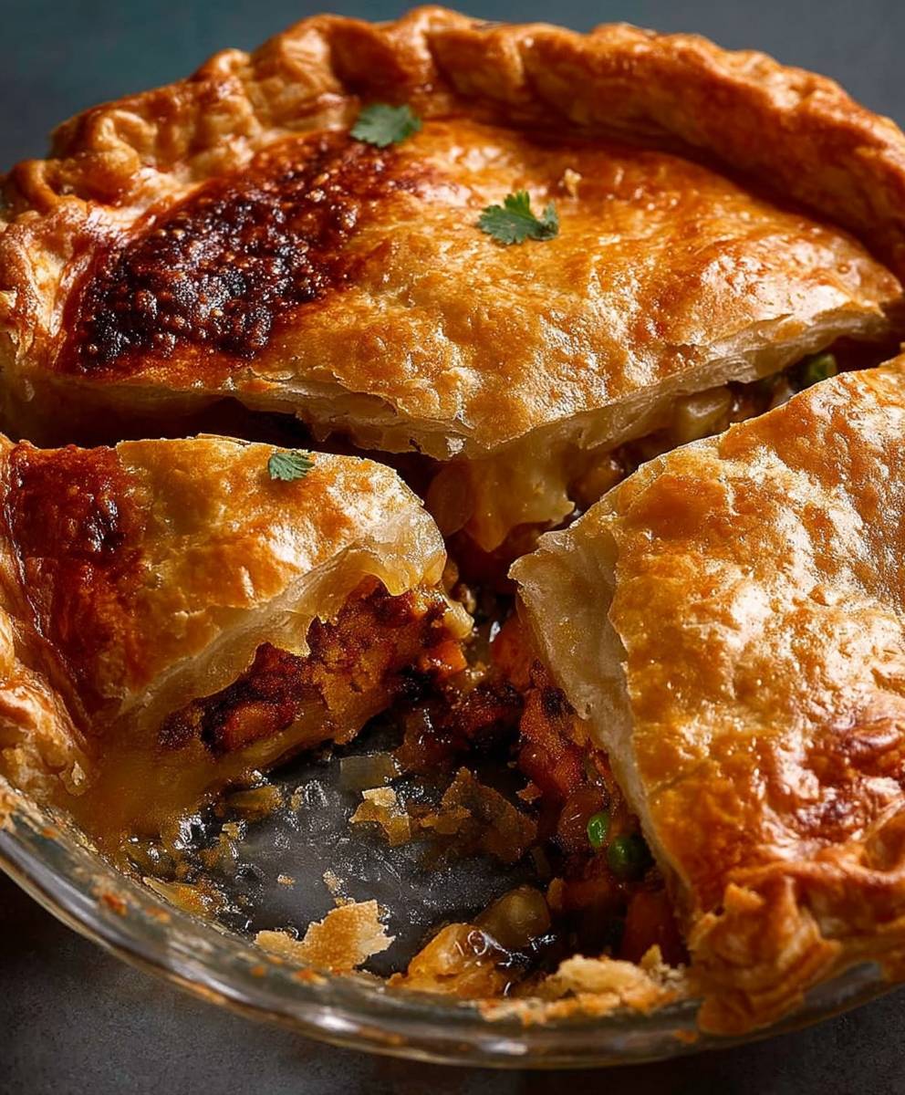 Vegetable Samosa Pie