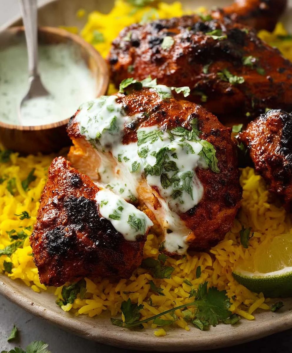 Oven Baked Tandoori Chicken