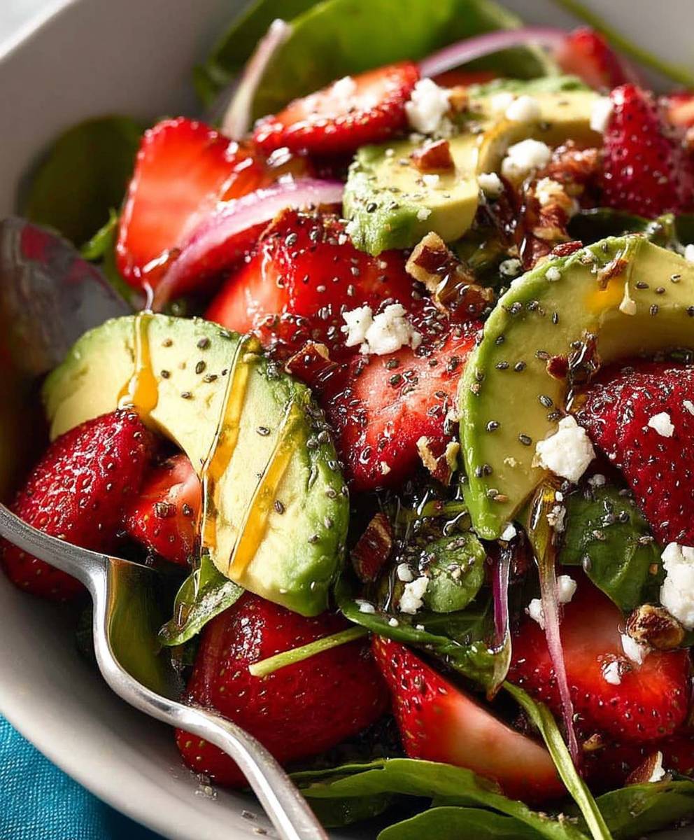 Strawberry Avocado Salad