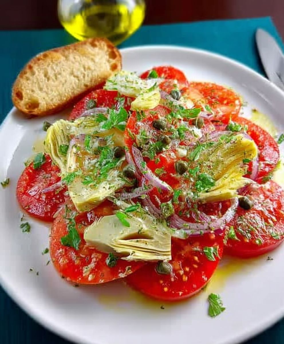 Tomato Artichoke Salad