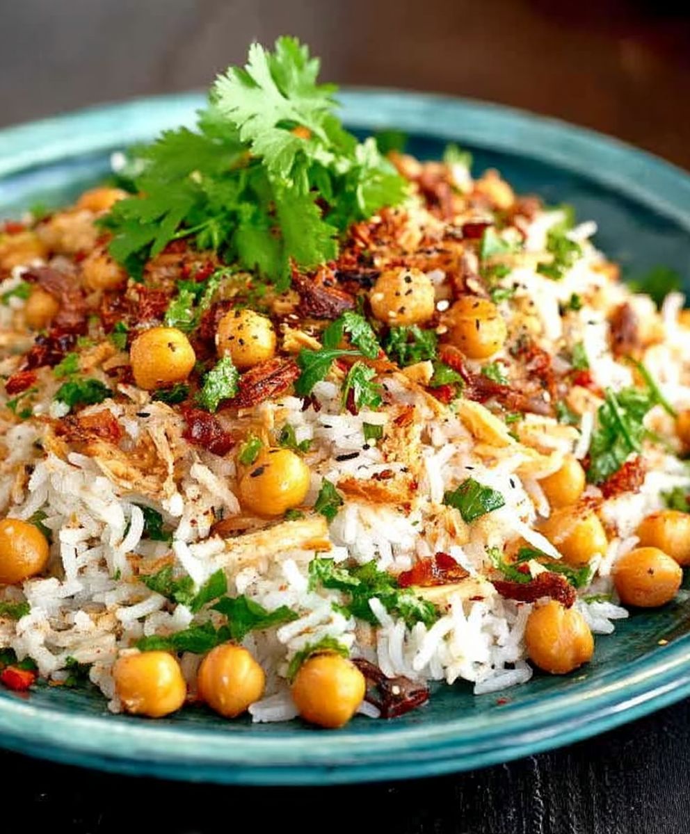 Chickpea Rice Pilaf