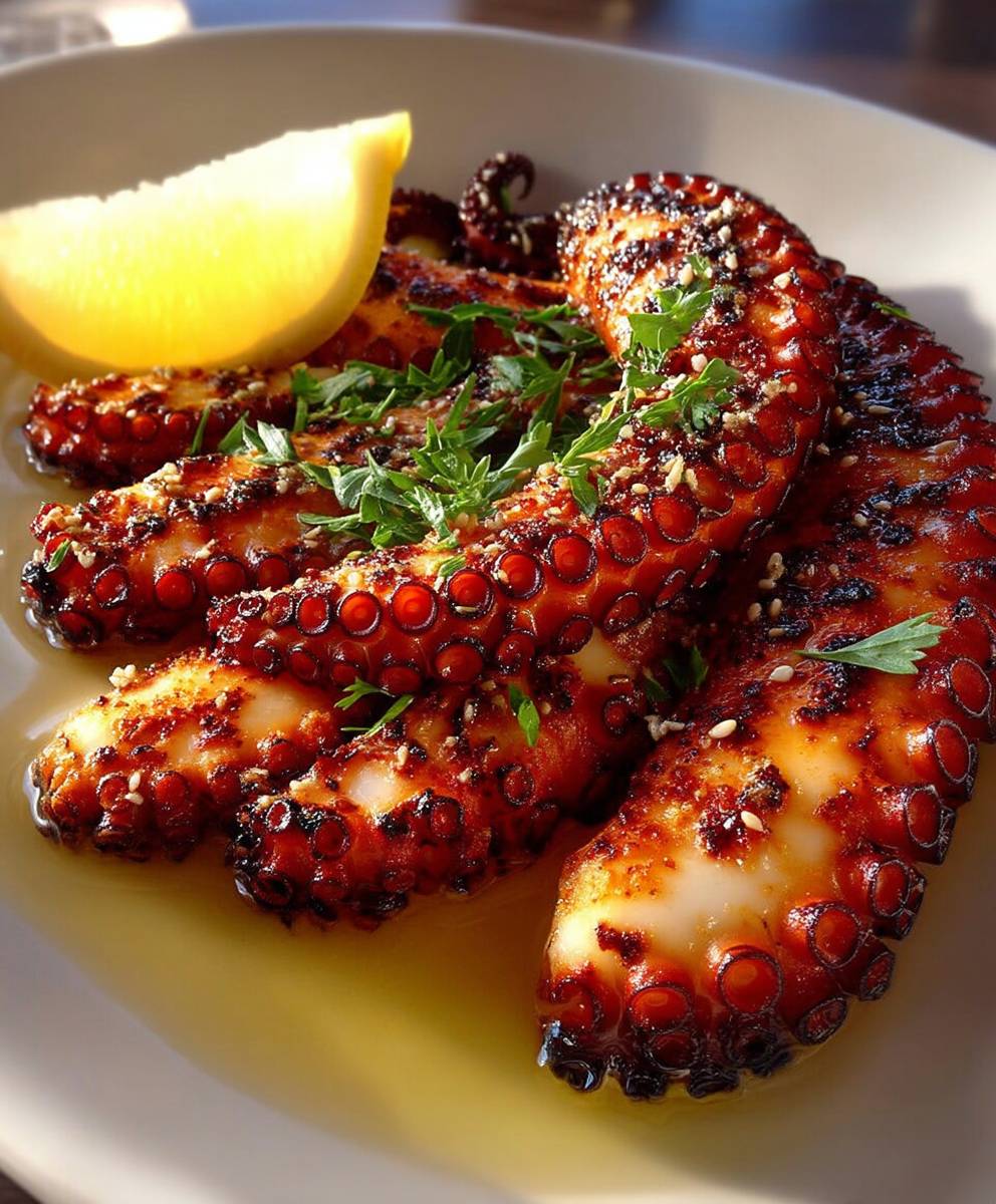 Grilled Octopus Seafood