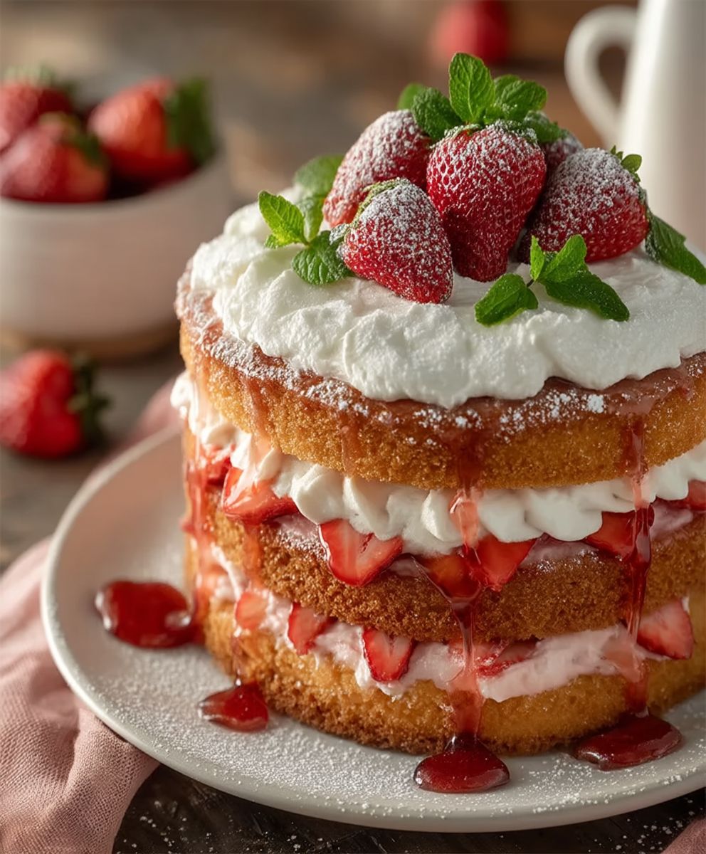 Strawberry Cake