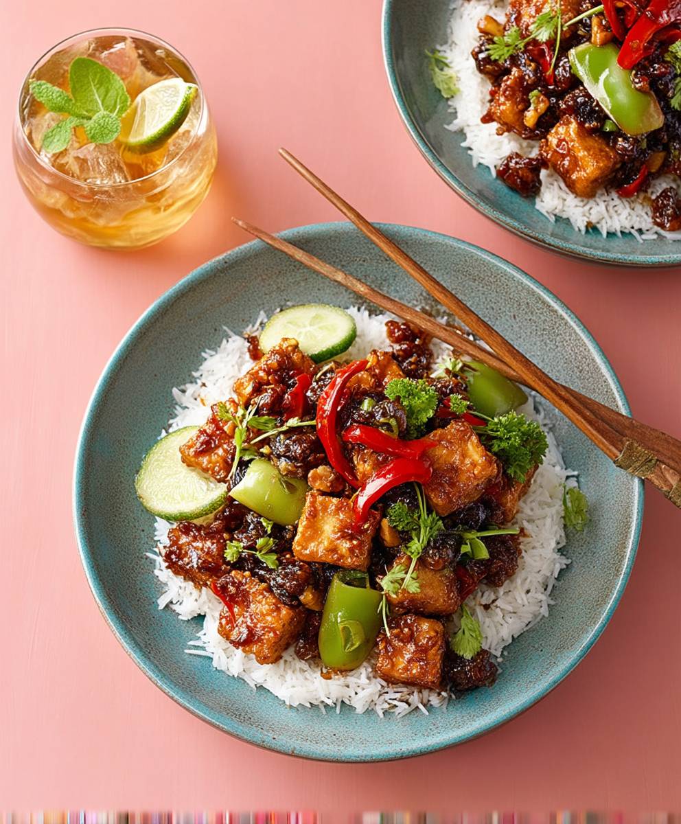 Kung pao tofu