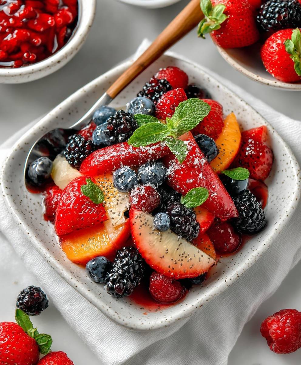 Poppy Seed Fruit Salad