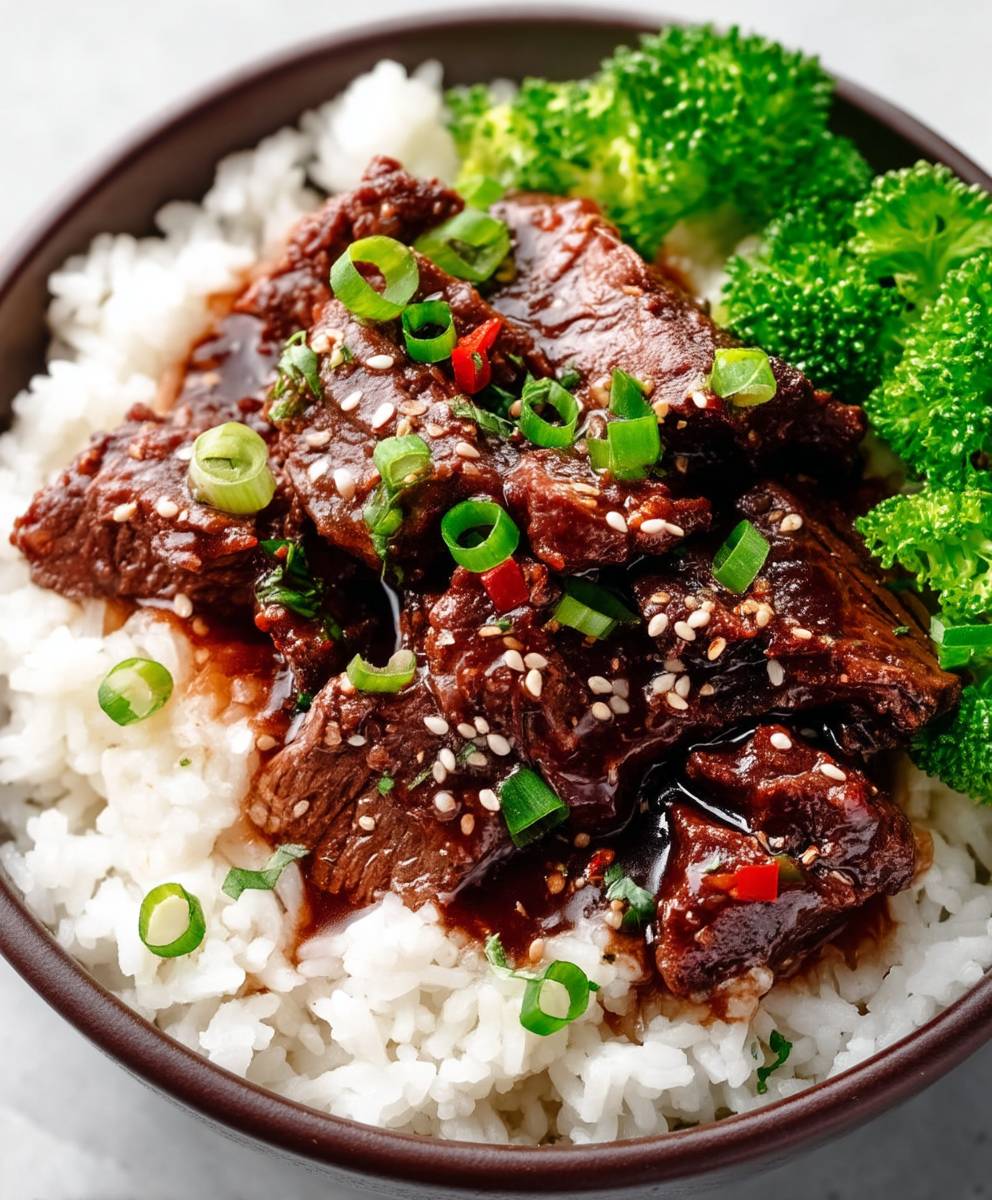 Korean slow cooker beef