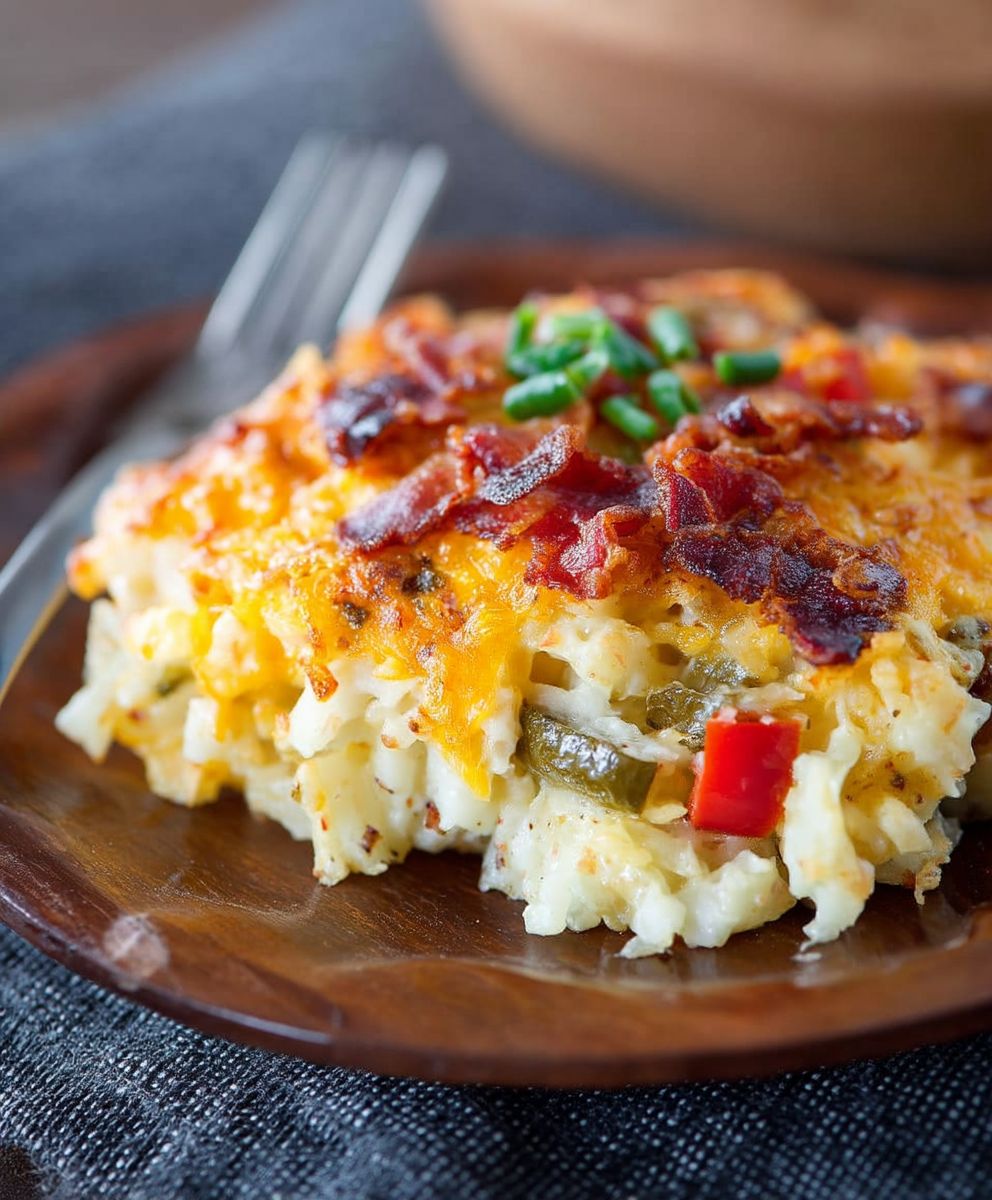 Overnight Hash Brown Casserole