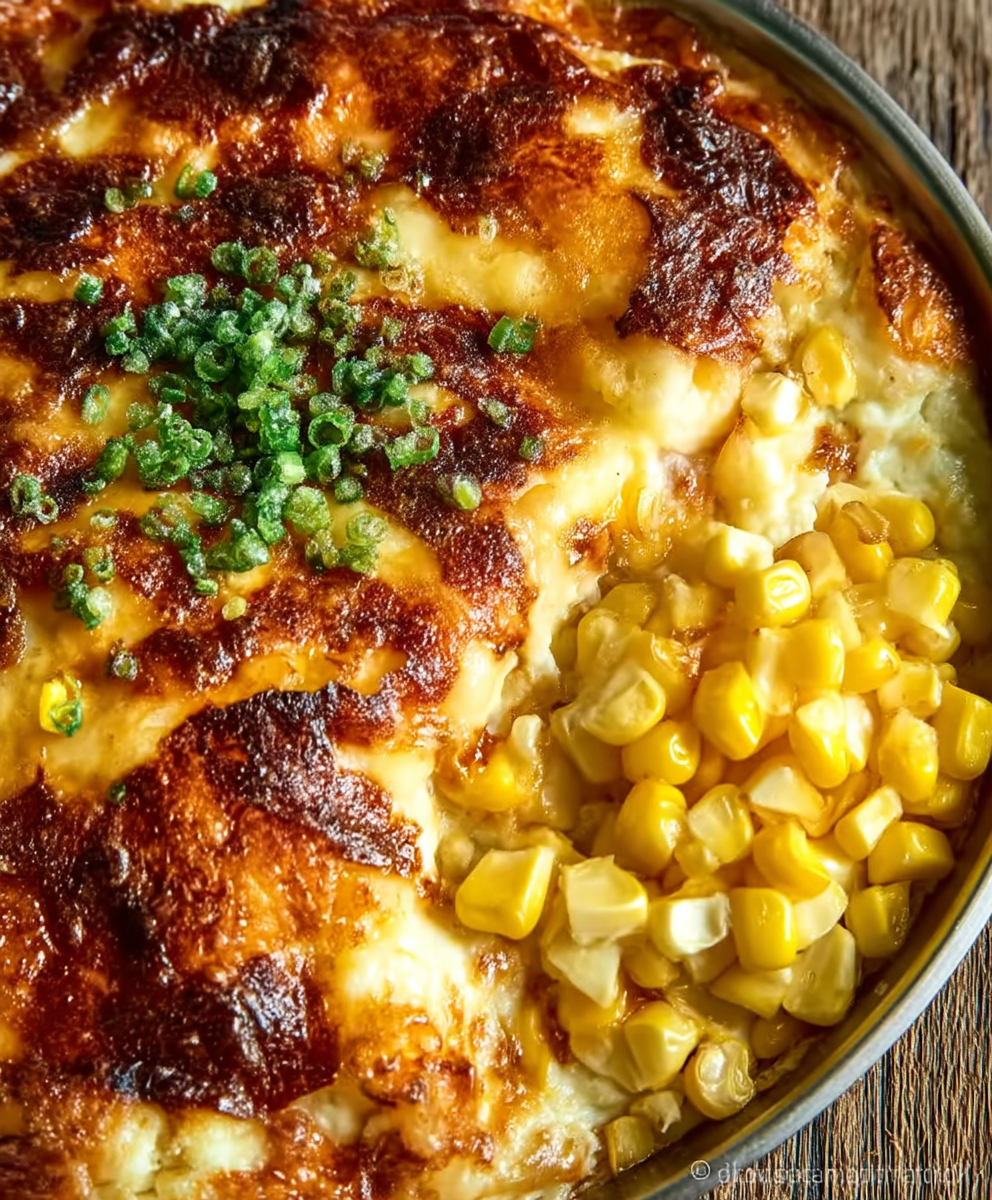 Korean corn cheese