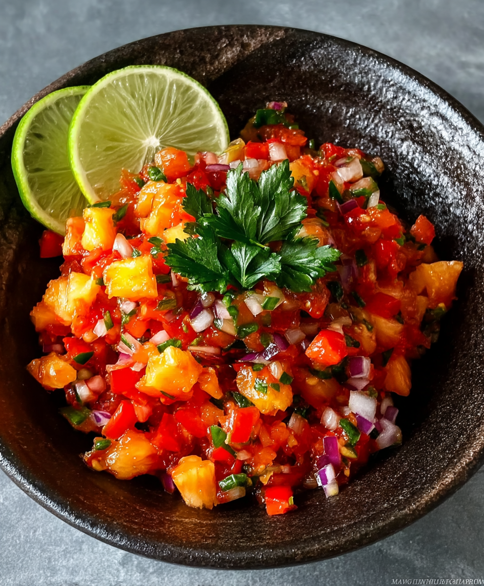 Pineapple salsa