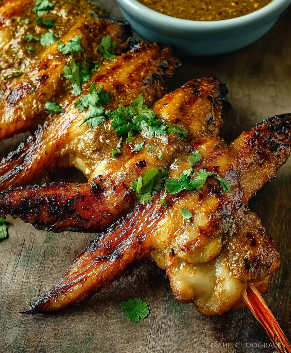 Thai Curry Chicken Wings