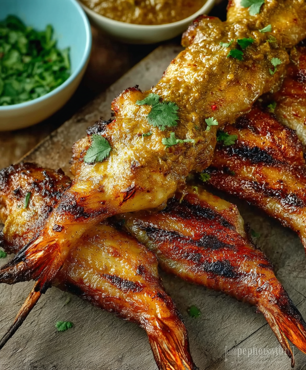 Thai Curry Chicken Wings