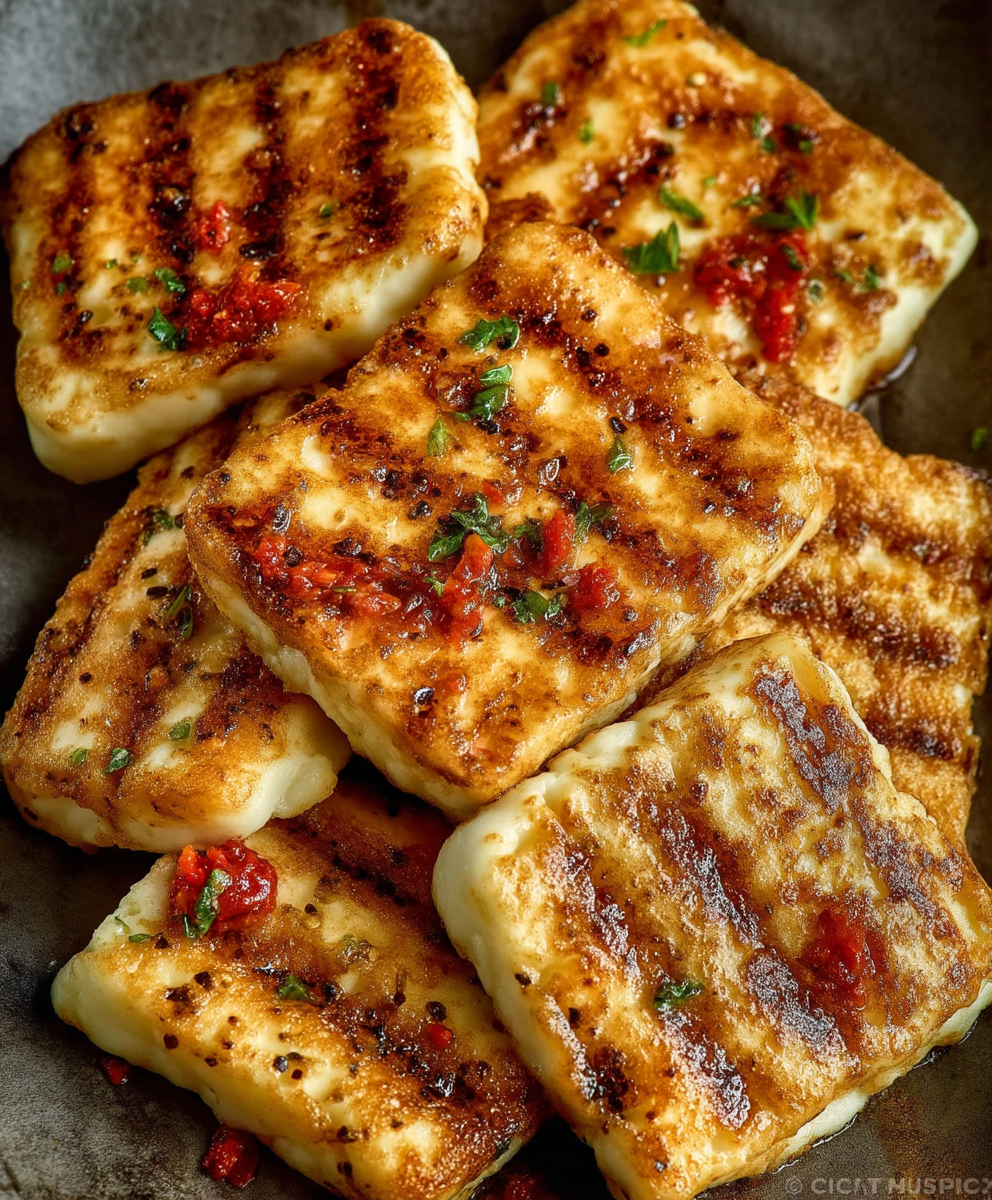 Grilled Halloumi Cheese