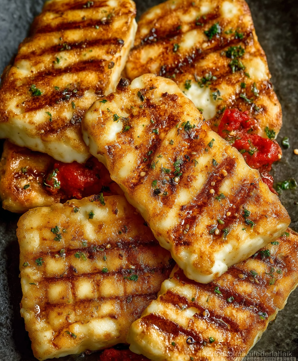 Grilled Halloumi Cheese