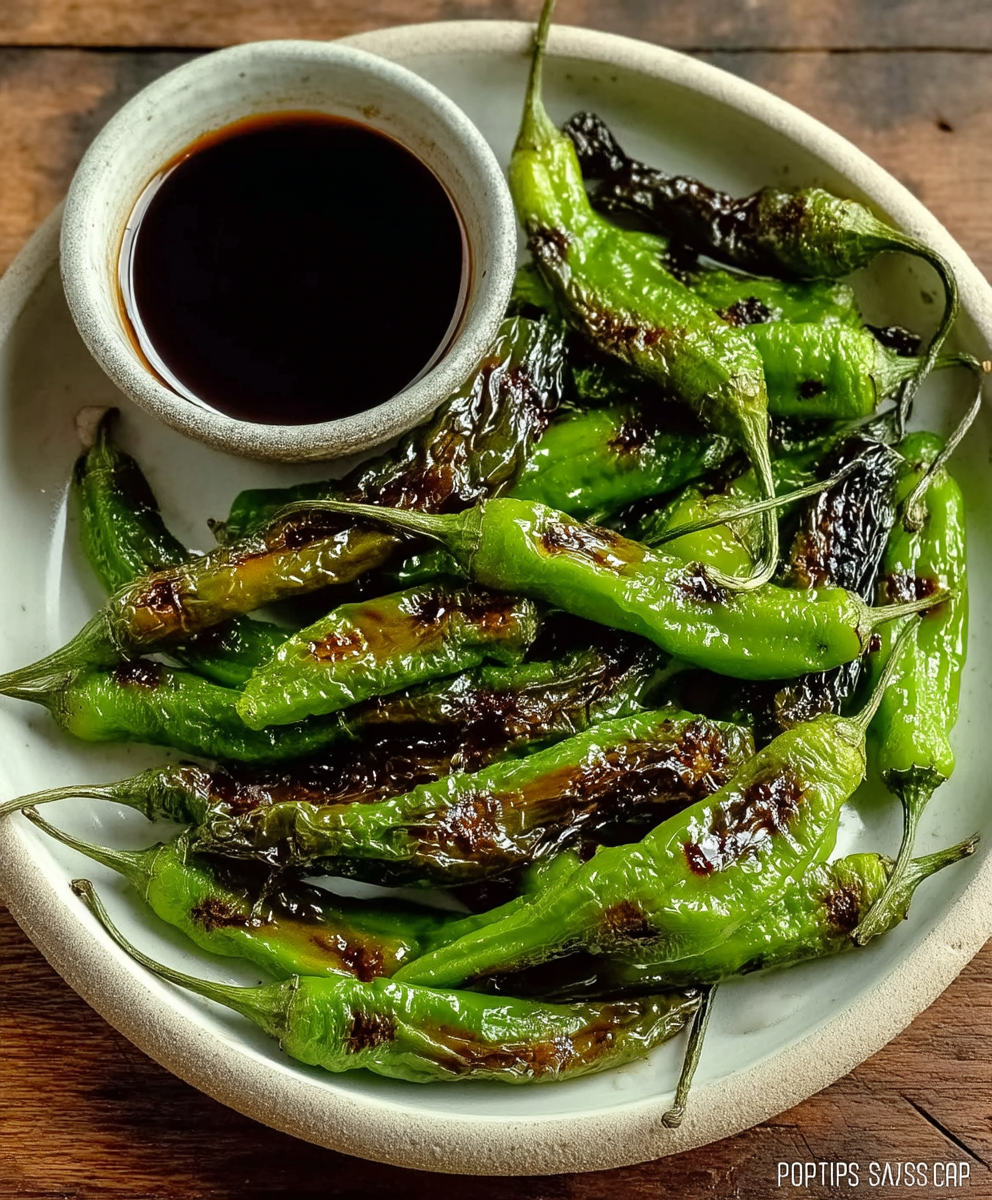 Blistered Shishito Peppers