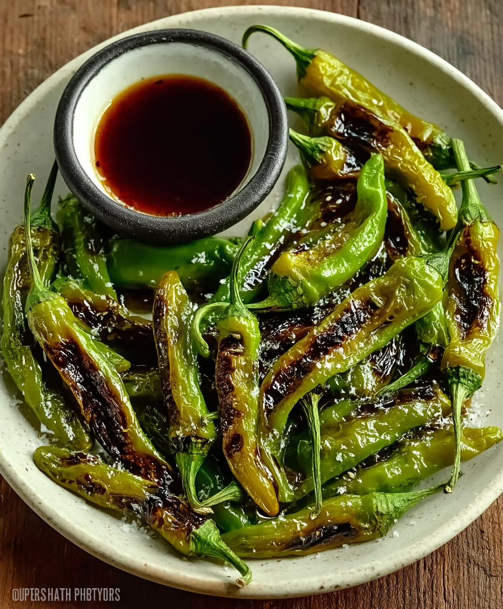 Blistered Shishito Peppers