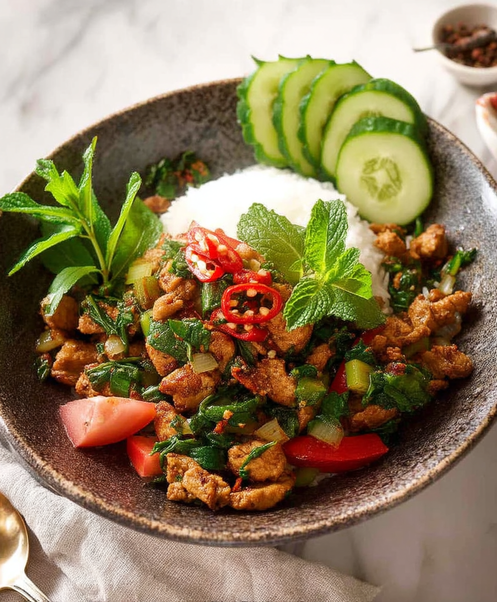 Spicy Thai Chicken Stir Fry