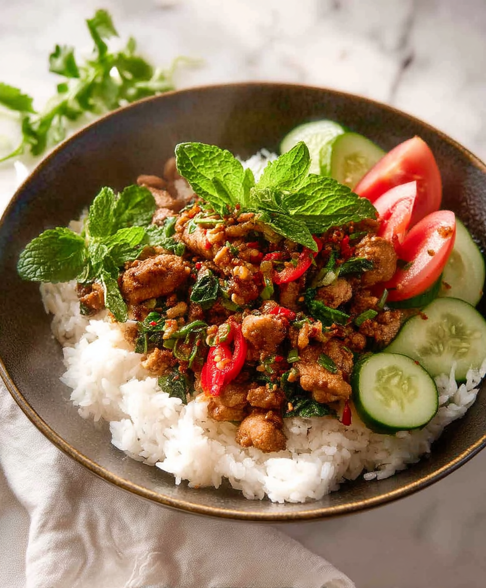 Spicy Thai Chicken Stir Fry