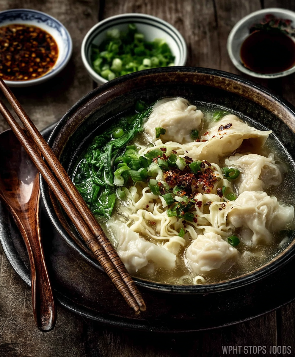 Wonton Noodle Soup